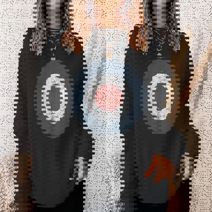 Mod Target ブルズアイ Uk Raf ラウンデルターゲット スウェットシャツ 彼女への贈り物