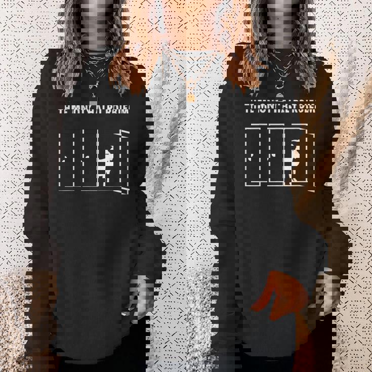 Monty Hall Problem 数学者ギフト 数学教師 オタク スウェットシャツ 彼女への贈り物