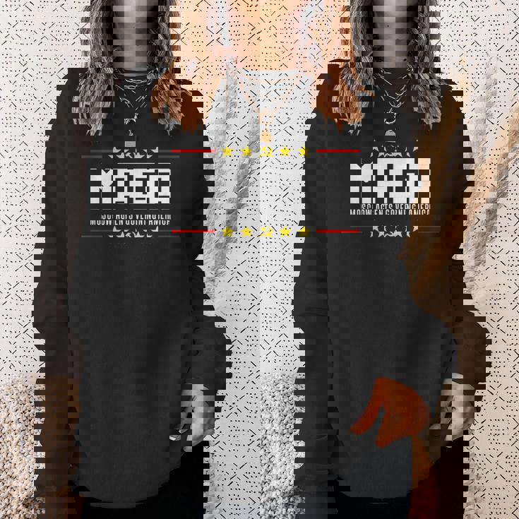 Moscow Agents Maga パロディ スウェットシャツ 彼女への贈り物