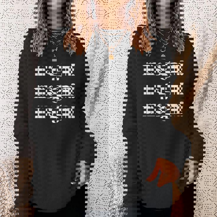 Msgm Message Me 。 スウェットシャツ 彼女への贈り物 Msgm Message Me 。 スウェットシャツ 彼女への贈り物