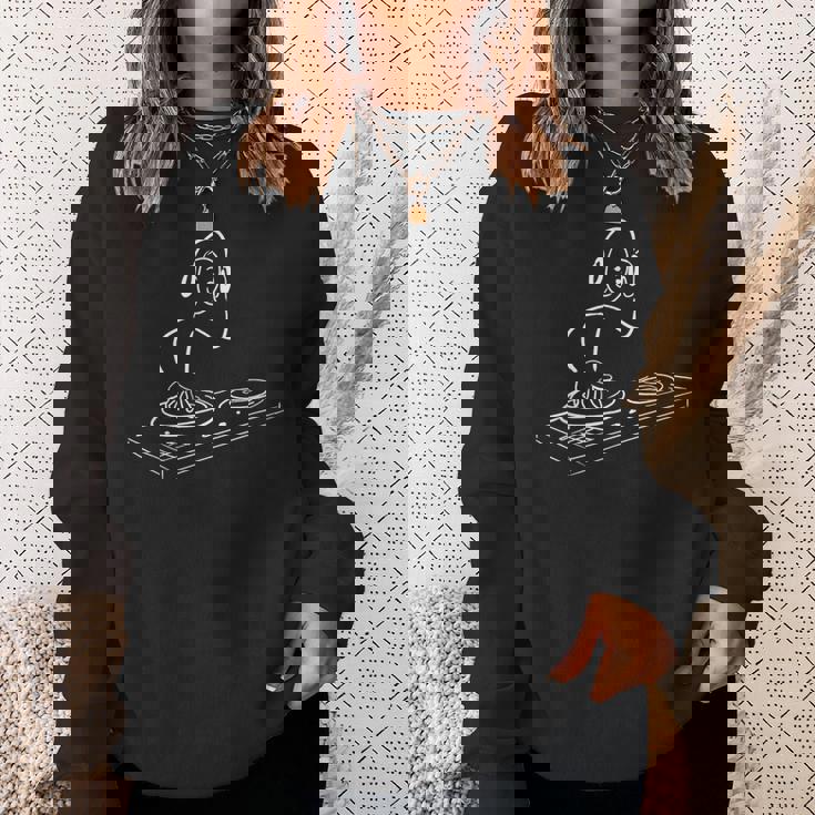 Musician Dj Edm ヴィンテージミュージック スウェットシャツ 彼女への贈り物