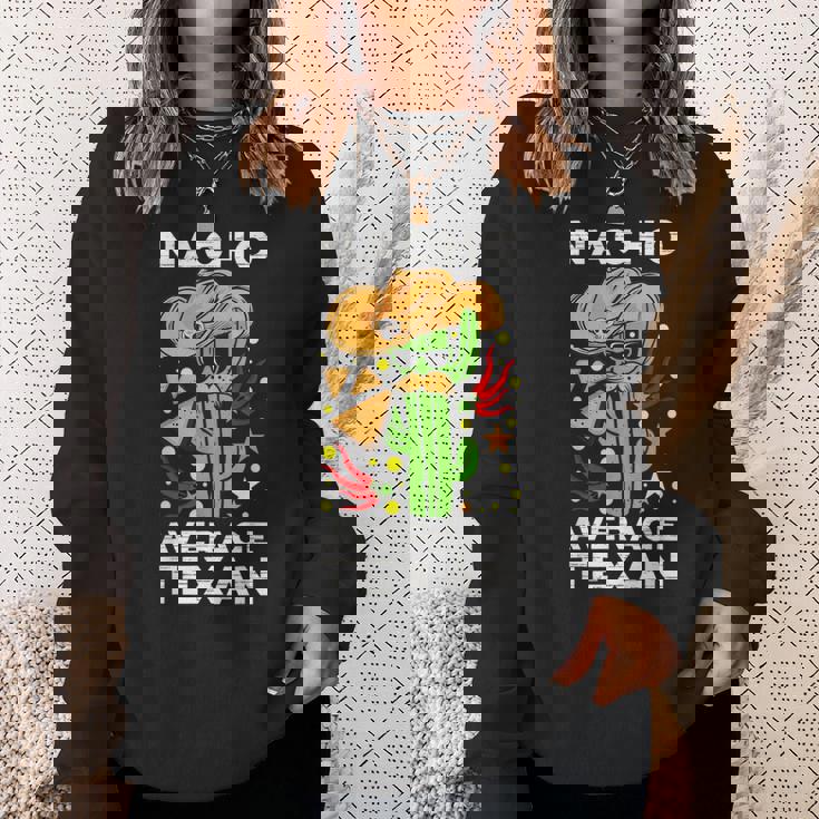 Nacho Average Texan Burrito ベジタリアン ジャラペーニョ タコス ナチョス スウェットシャツ 彼女への贈り物