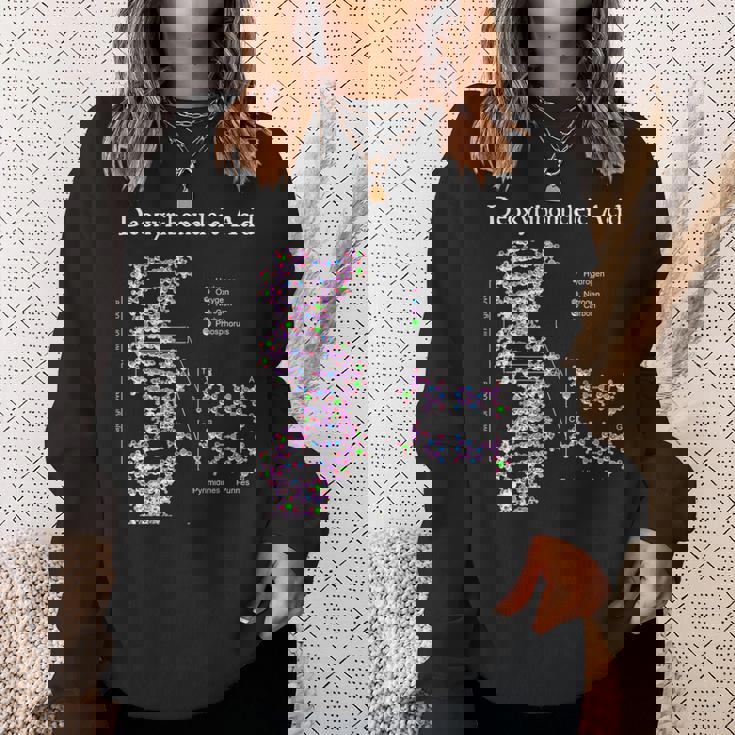 Nerdyintage Dna 遺伝学 化学 生物学 科学の先生 スウェットシャツ 彼女への贈り物