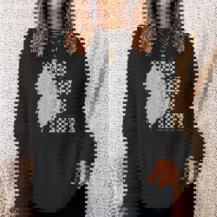 No Cat No Life スウェットシャツ 彼女への贈り物