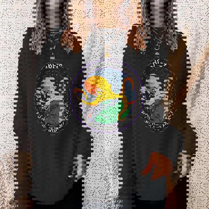 Nrol-39 Usa-247 レーダーイメージングトパーズネットワークスパイ衛星 スウェットシャツ 彼女への贈り物