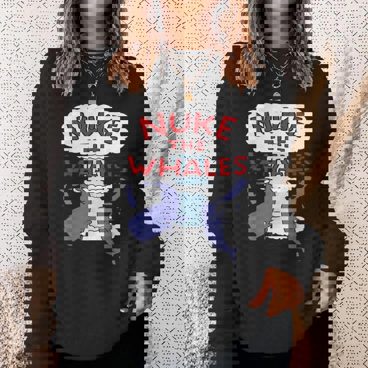 Nuke The Whales Lisa Nelson シャツ スウェットシャツ 彼女への贈り物