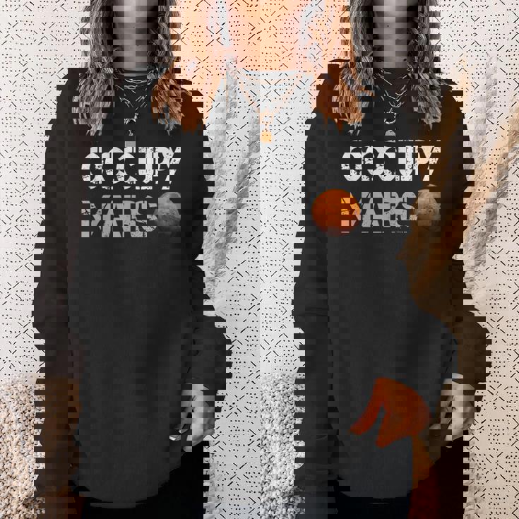 Occupy Mars シャツ スウェットシャツ 彼女への贈り物