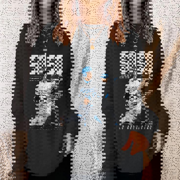 Ohtani Historic 50-50 Club Entryhohei Ohtani Mlbpa スウェットシャツ 彼女への贈り物