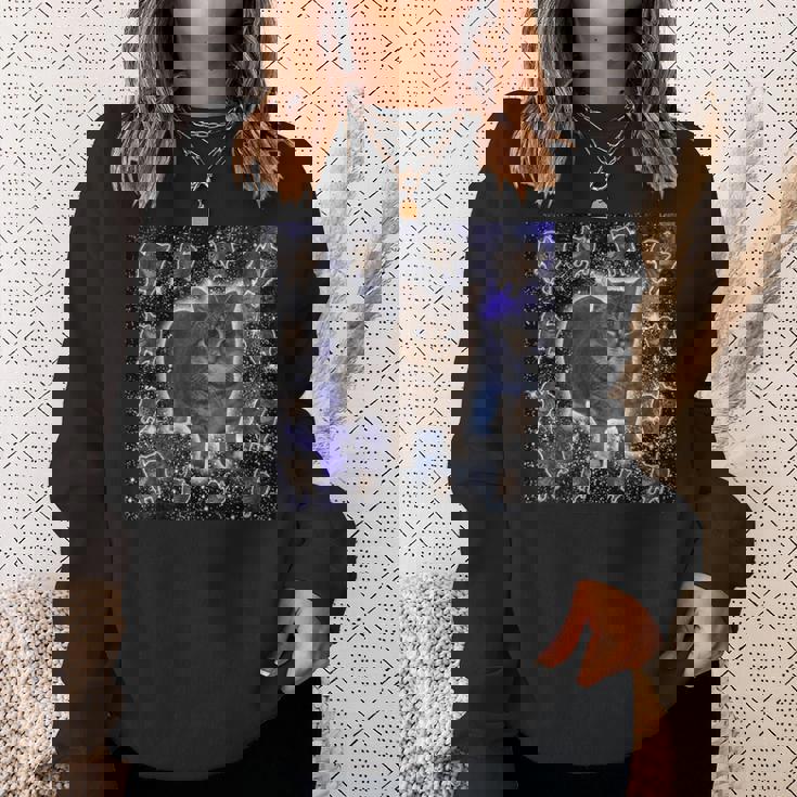 Oiiaa Oiiaa Cat Brainrotiralpining Cat Meme スウェットシャツ 彼女への贈り物