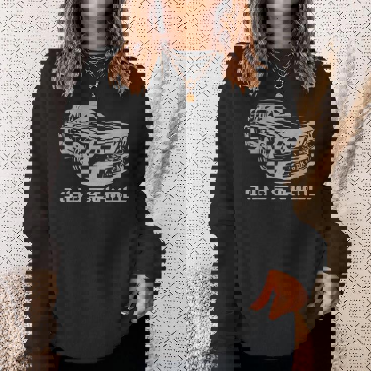 Oldchool Auto Racing カーギア モータースポーツ スウェットシャツ 彼女への贈り物