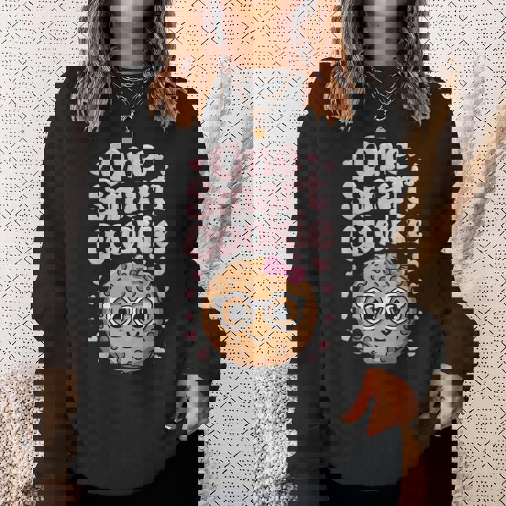 One Smart Cookie Chocolate Chip Cookie Sweatshirt Gifts for Her One Smart Cookie Chocolate Chip Cookie Sweatshirt Gifts for Her