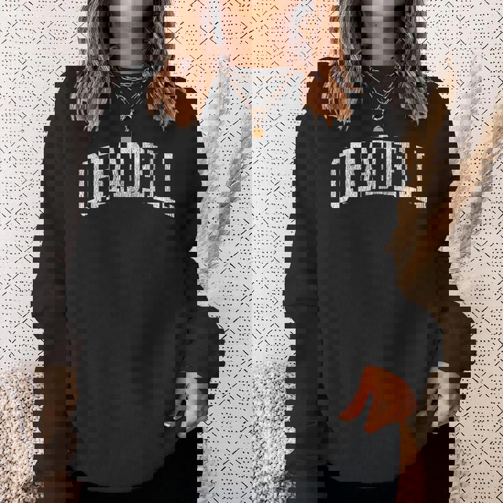 Oradell ニュージャージー ニュージャージー ヴィンテージ アスレチック スポーツデザイン スウェットシャツ 彼女への贈り物