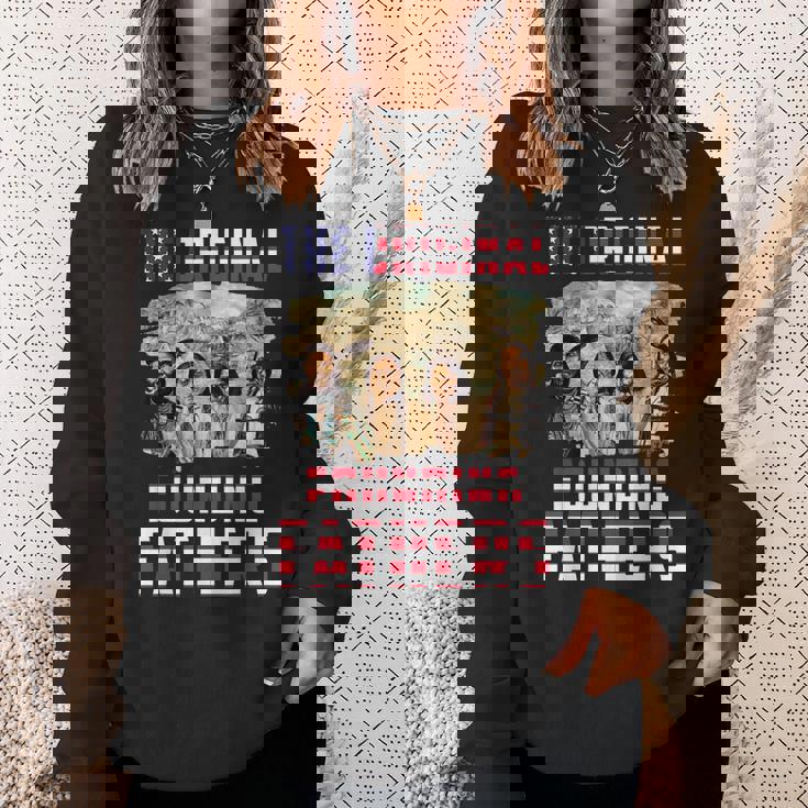 The Original Founding Fathers ネイティブアメリカン メンズ レディース スウェットシャツ 彼女への贈り物