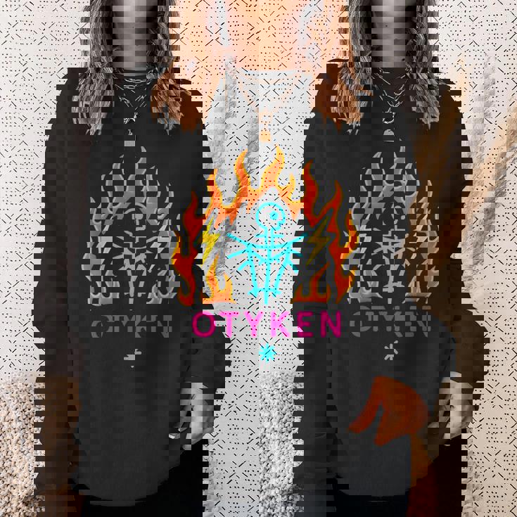 Otyken 民族音楽バンド 先住民族風 民族風 民芸品 スウェットシャツ 彼女への贈り物