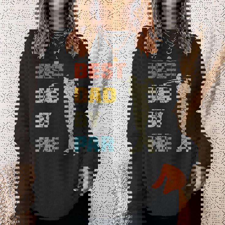 メンズ Par Golf Best Dad スウェットシャツ 彼女への贈り物