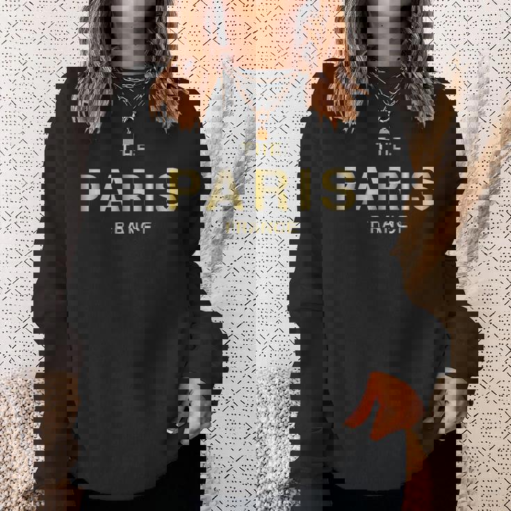 The Paris France ザ・パリ フランス スウェットシャツ 彼女への贈り物