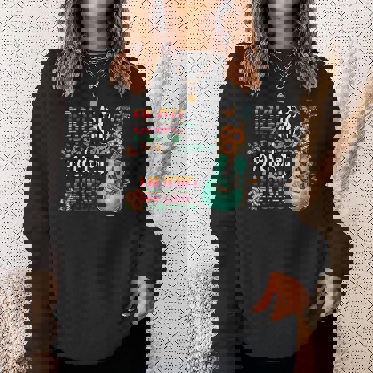 Play Meome Country Music ギターアート スウェットシャツ 彼女への贈り物