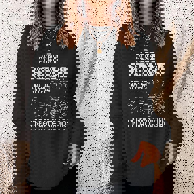 Please Be Patient With Me I'm From The 1900S 馬 スウェットシャツ 彼女への贈り物