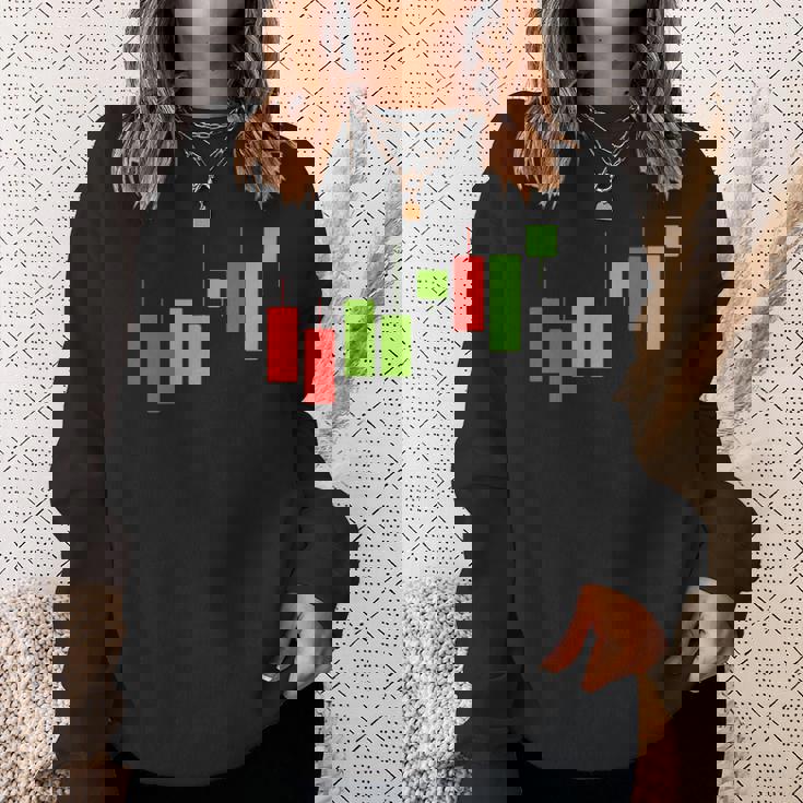 Pocket Cryptotocks グラフ トレーダー 投資家 メンズ レディース スウェットシャツ 彼女への贈り物