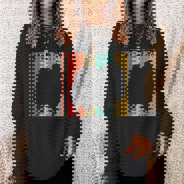 Pomeranian ポメラニアン スウェットシャツ 彼女への贈り物