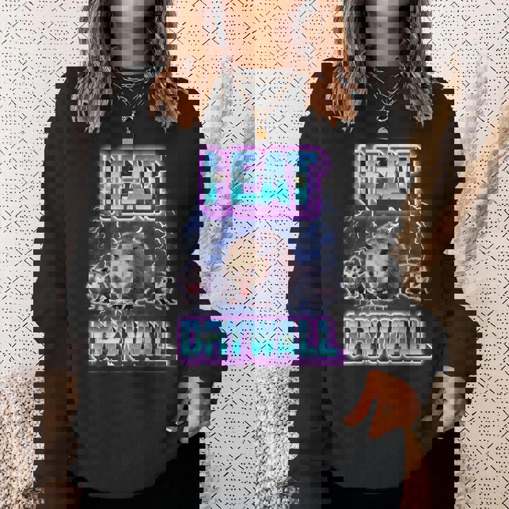 Possum I Eat Drywall スウェットシャツ 彼女への贈り物