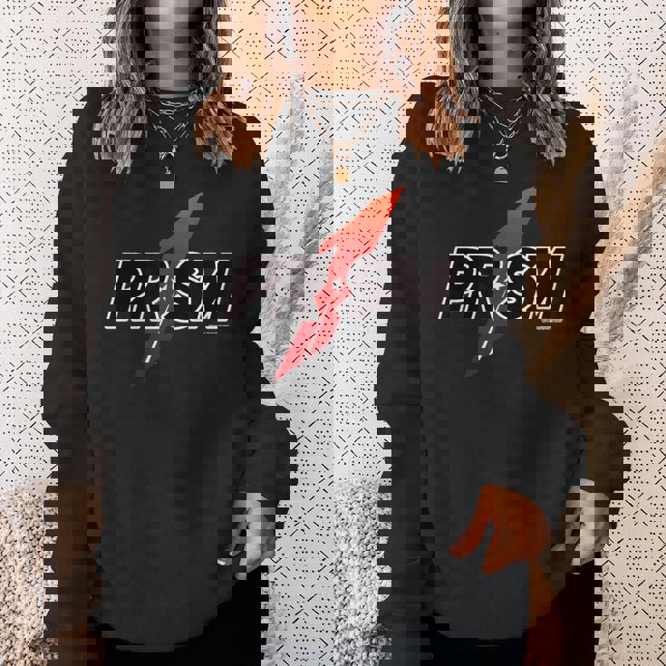 Prism1 ロゴ スウェットシャツ 彼女への贈り物