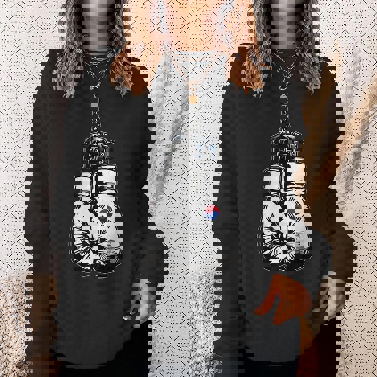 Proud Heritage 韓国国旗 ボクシンググローブ スウェットシャツ 彼女への贈り物