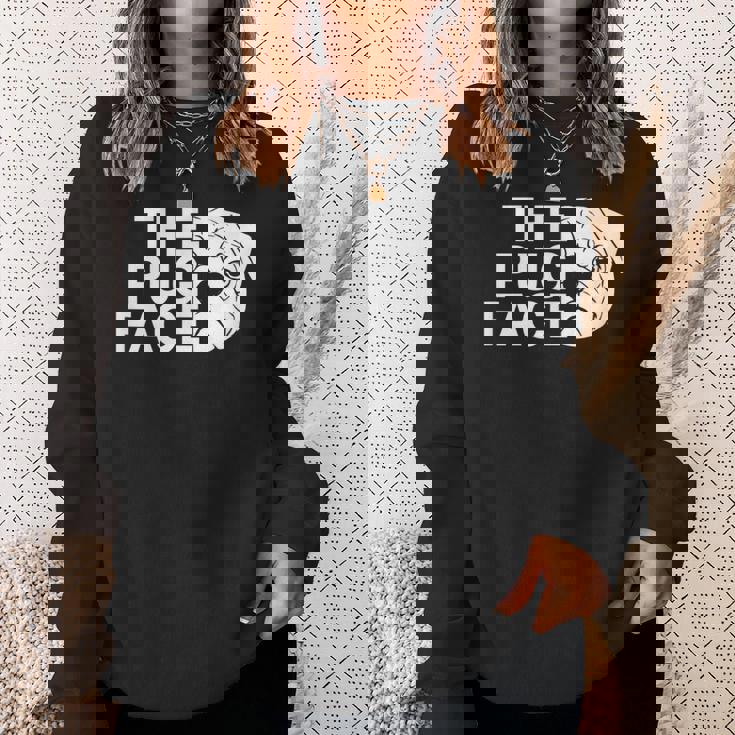 The Pug Face スウェットシャツ 彼女への贈り物