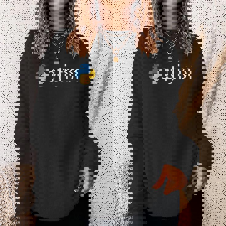 Python Programmer コンピューター デベロッパー スウェットシャツ 彼女への贈り物