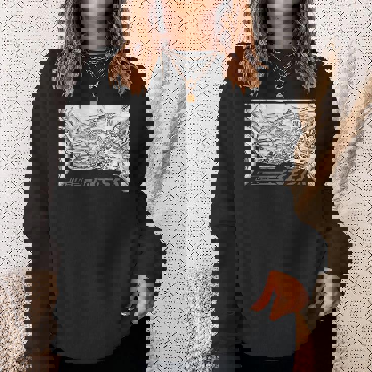 R 1200 Gsa ヴィンテージバイク アドベンチャー オートバイ スウェットシャツ 彼女への贈り物