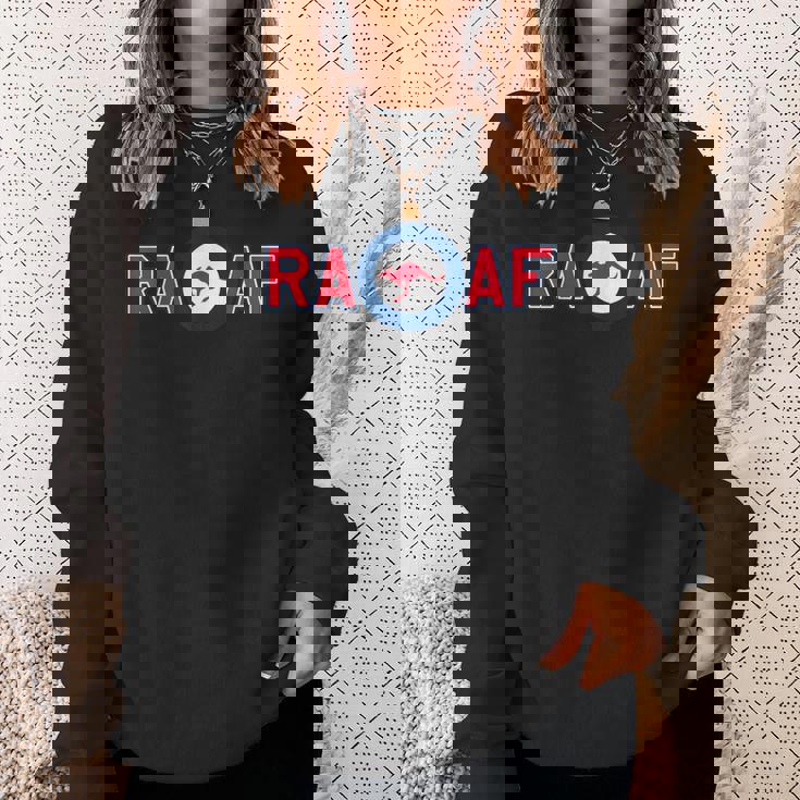 Raafロイヤルオーストラリア空軍ラウンドカンガルーオーストラリア スウェットシャツ 彼女への贈り物