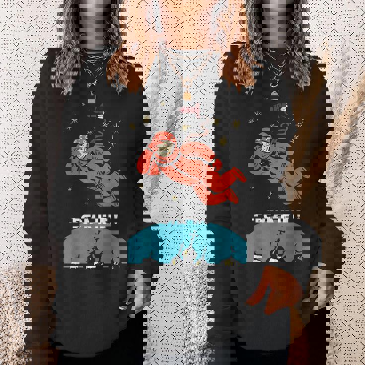 There's No God レトロ 無神論者 ユーリ ガガーリン スペース スウェットシャツ 彼女への贈り物