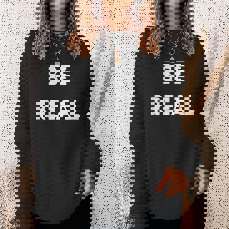 Be Real Mike スウェットシャツ 彼女への贈り物