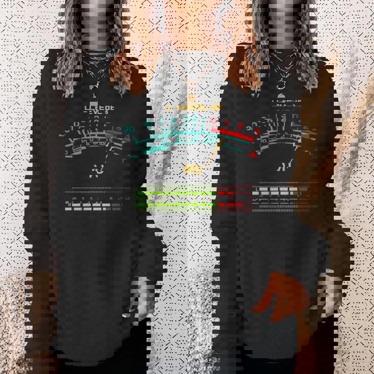 Retrou Meterintage Hi-Fi Audiotereo Musicound スウェットシャツ 彼女への贈り物