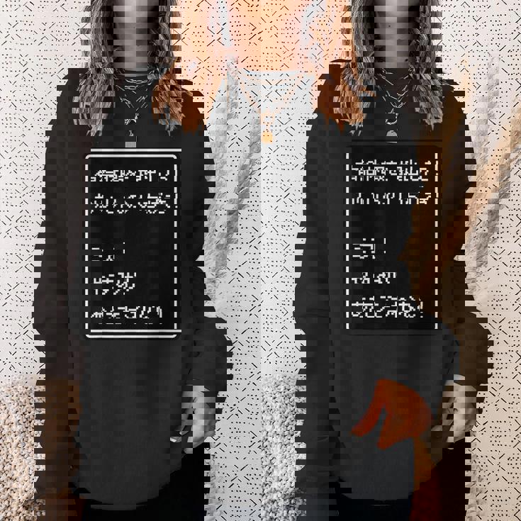 Rpg 風 パロディ『有給休暇！ミス！』ゲーム【変なtシャツ屋さん】ドット 文字 ゲーマー 配信用 面白い言葉 スウェットシャツ 彼女への贈り物