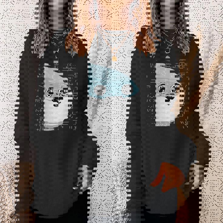 Sacabambaspis フィッシュ数学ミーム スウェットシャツ 彼女への贈り物