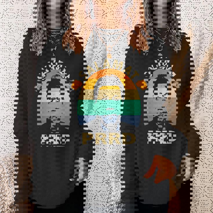 Salamat Prrd フィリピン ディゴン・ドゥテルテ大統領 ありがとう スウェットシャツ 彼女への贈り物