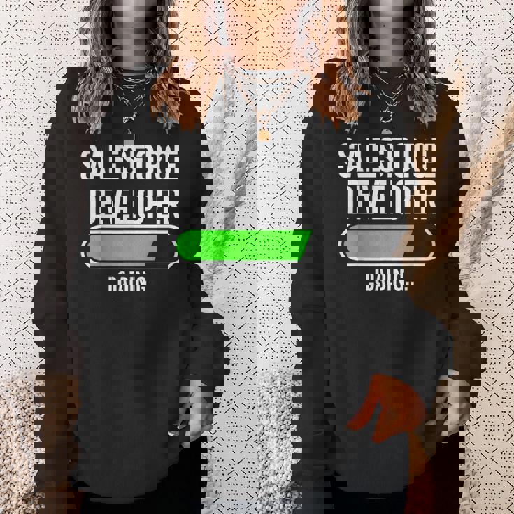 Salesforce開発者 卒業 卒業生 新しい仕事を読み込んでいます スウェットシャツ 彼女への贈り物