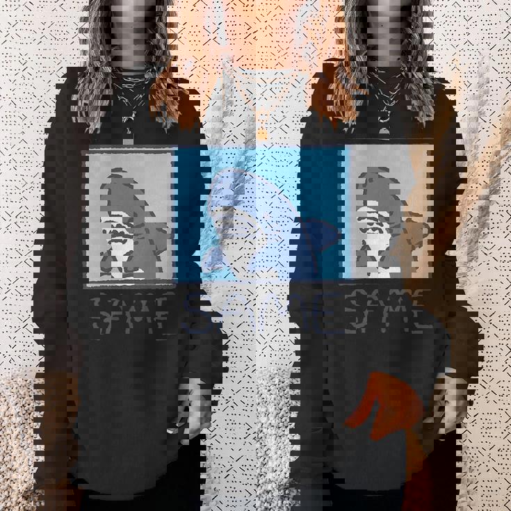 Same-サメ- スウェットシャツ 彼女への贈り物