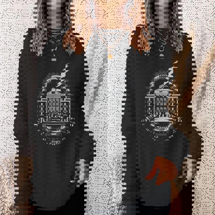 Save The Clock Tower ヒルバレー 保存ギフト スウェットシャツ 彼女への贈り物