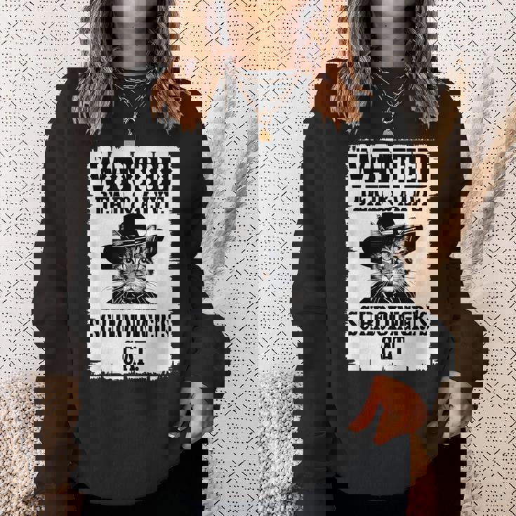 Schrodinger's Cat Wanted Physics シャツ 理科教師 スウェットシャツ 彼女への贈り物