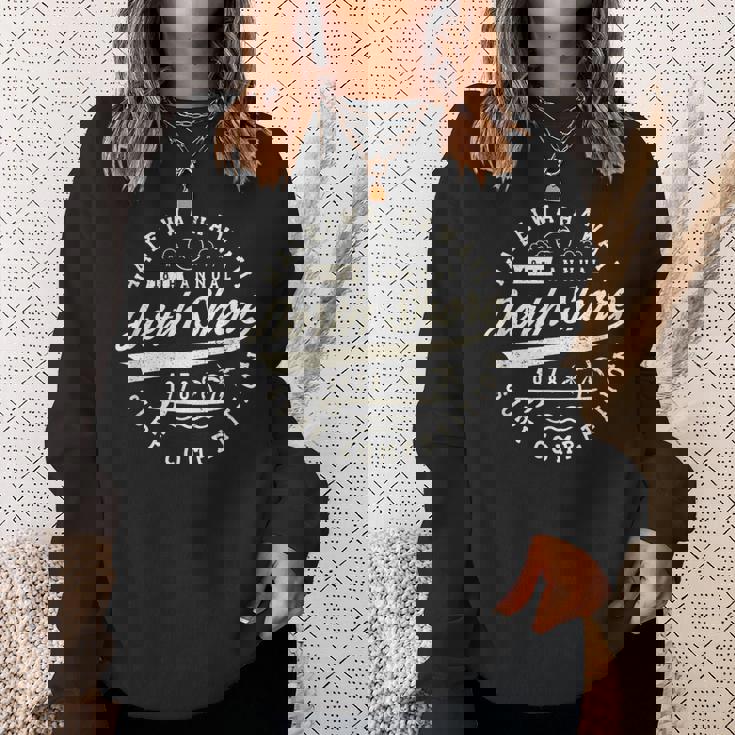 Shore Of North サーフボード ホワイトハワイサーフボード付き スウェットシャツ 彼女への贈り物