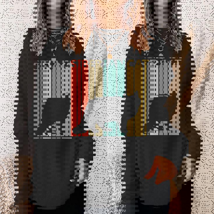 Siberian Cat サイベリアン スウェットシャツ 彼女への贈り物