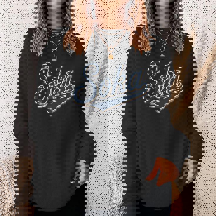 Soka Japan ジャプネーズ ヴィンテージ メンズ レディース スウェットシャツ 彼女への贈り物