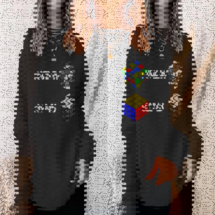 Speed Cubing Master パズル 3X3 算数キューブゲーム ルービックキューブ スウェットシャツ 彼女への贈り物