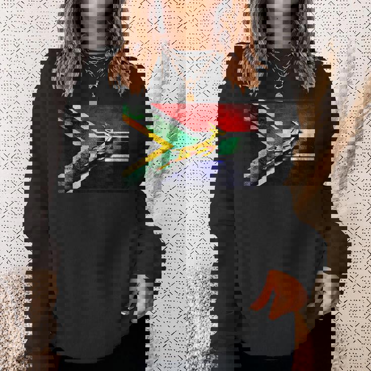 Springbok Bokke 南アフリカ国旗 ヴィンテージ ラグビー スウェットシャツ 彼女への贈り物