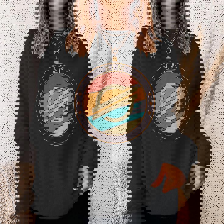 Stellar Xlm ヴィンテージ暗号レトロアート暗号通貨 スウェットシャツ 彼女への贈り物