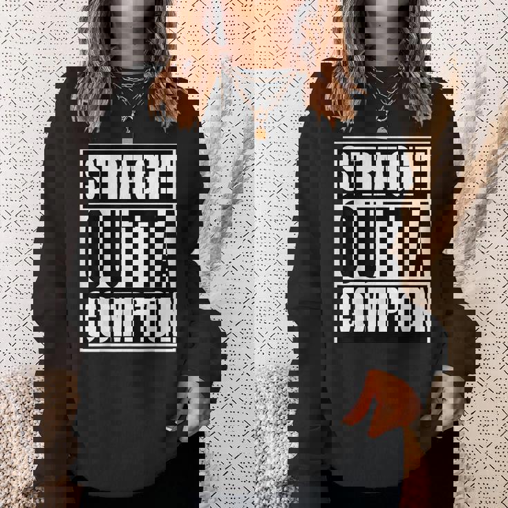 Straight Out Of Compton ファニーグラフィック スウェットシャツ 彼女への贈り物