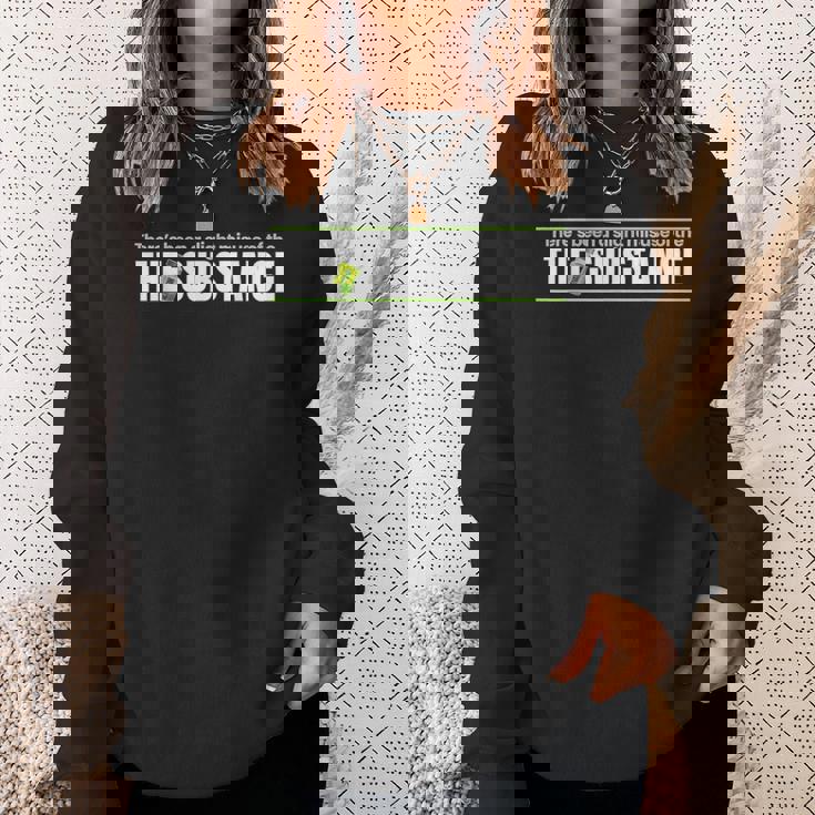 Substance のわずかな誤用がありました スウェットシャツ 彼女への贈り物