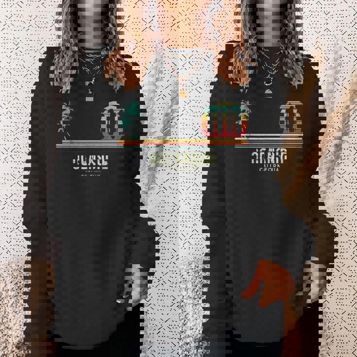 Surfista Californiaurf Oceanside ヴィンテージサーフボード スウェットシャツ 彼女への贈り物